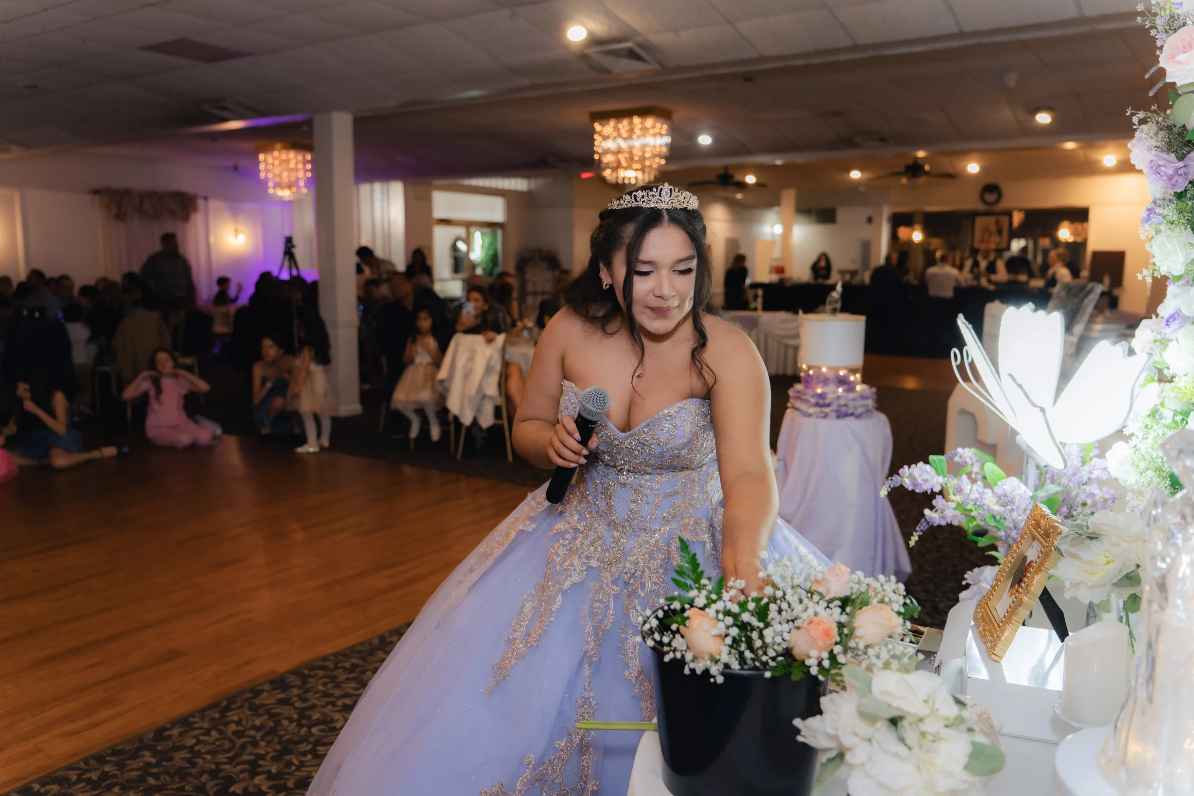 A Sweet Sixteen celebration photographed by Darien Valerin