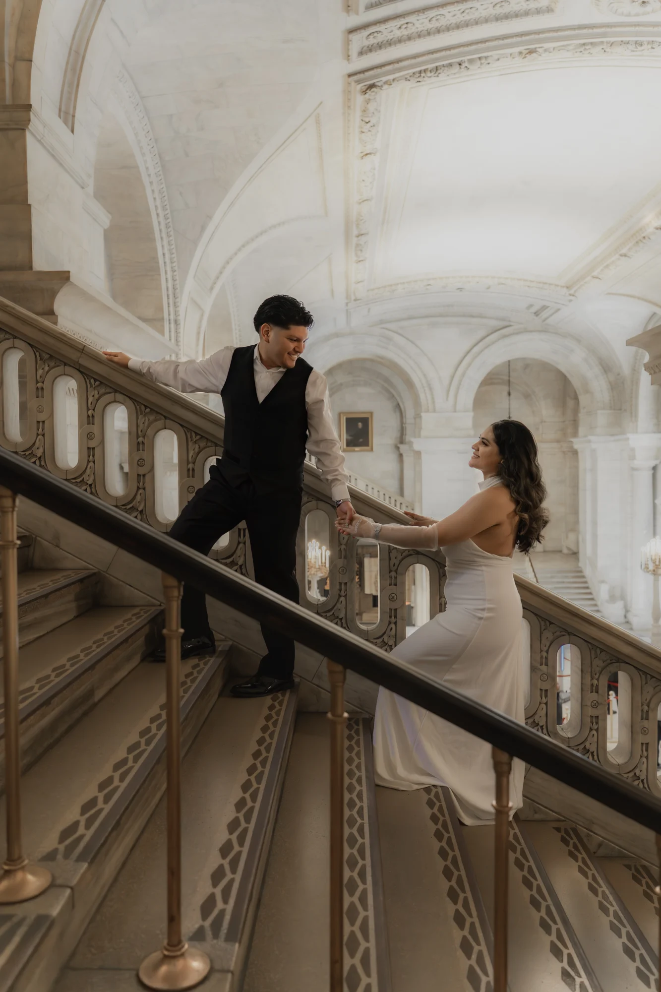 Couple portrait photographed by Darien Valerin