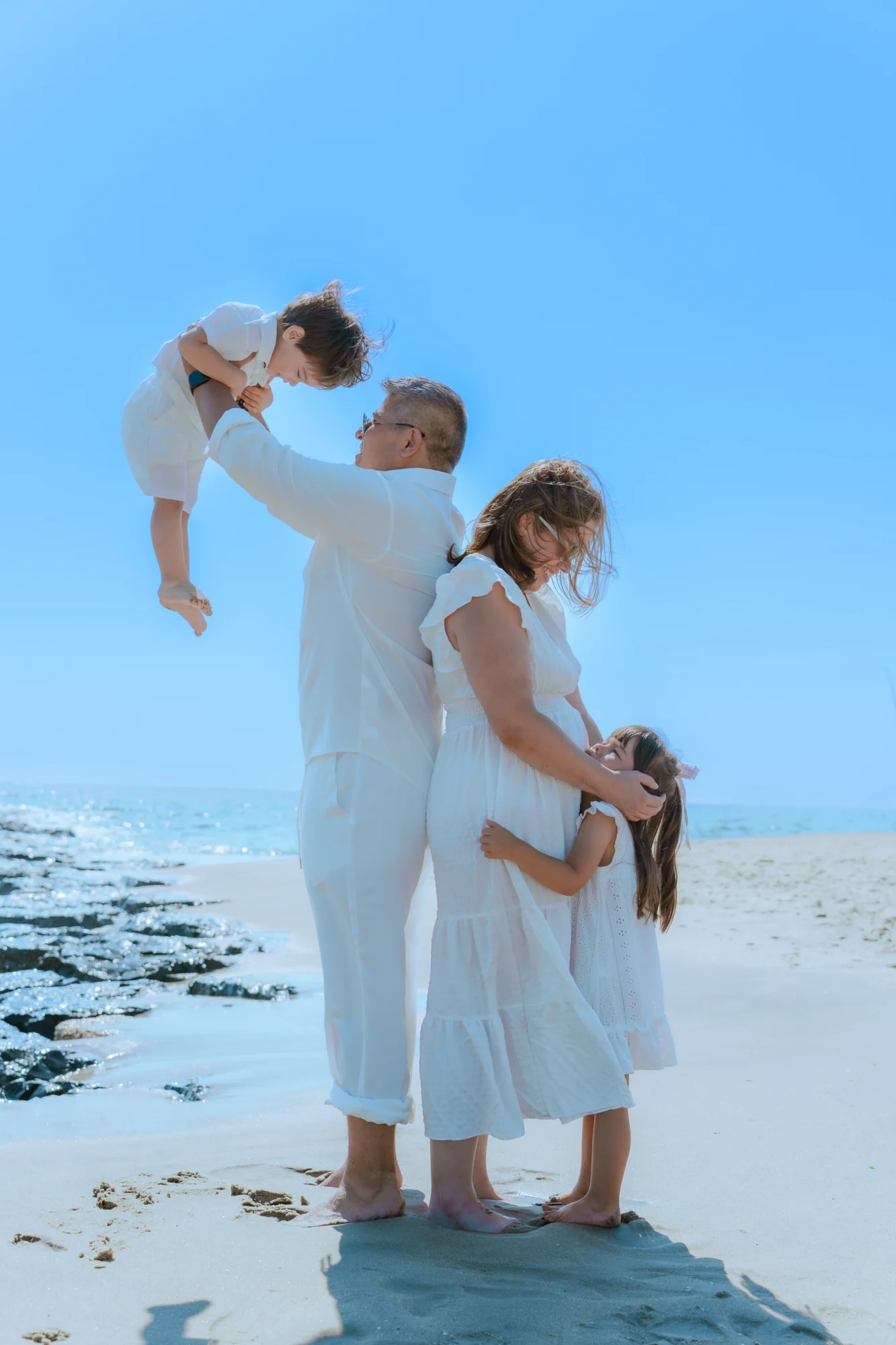 Family or personal portrait photographed by Darien Valerin