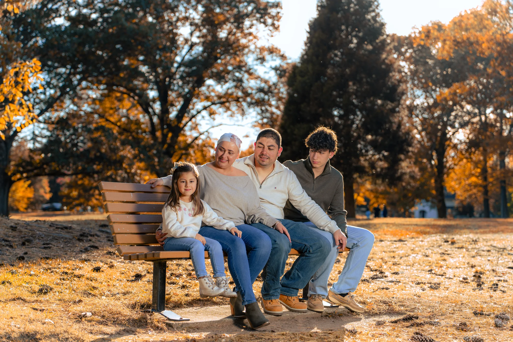Family or personal portrait photographed by Darien Valerin
