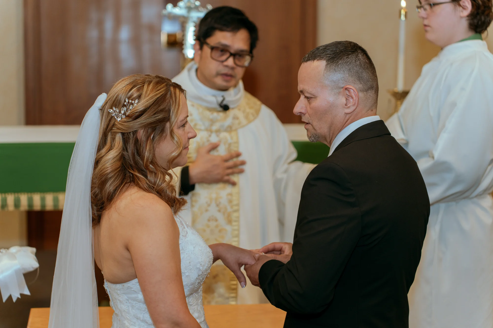 Wedding photographed by Darien Valerin
