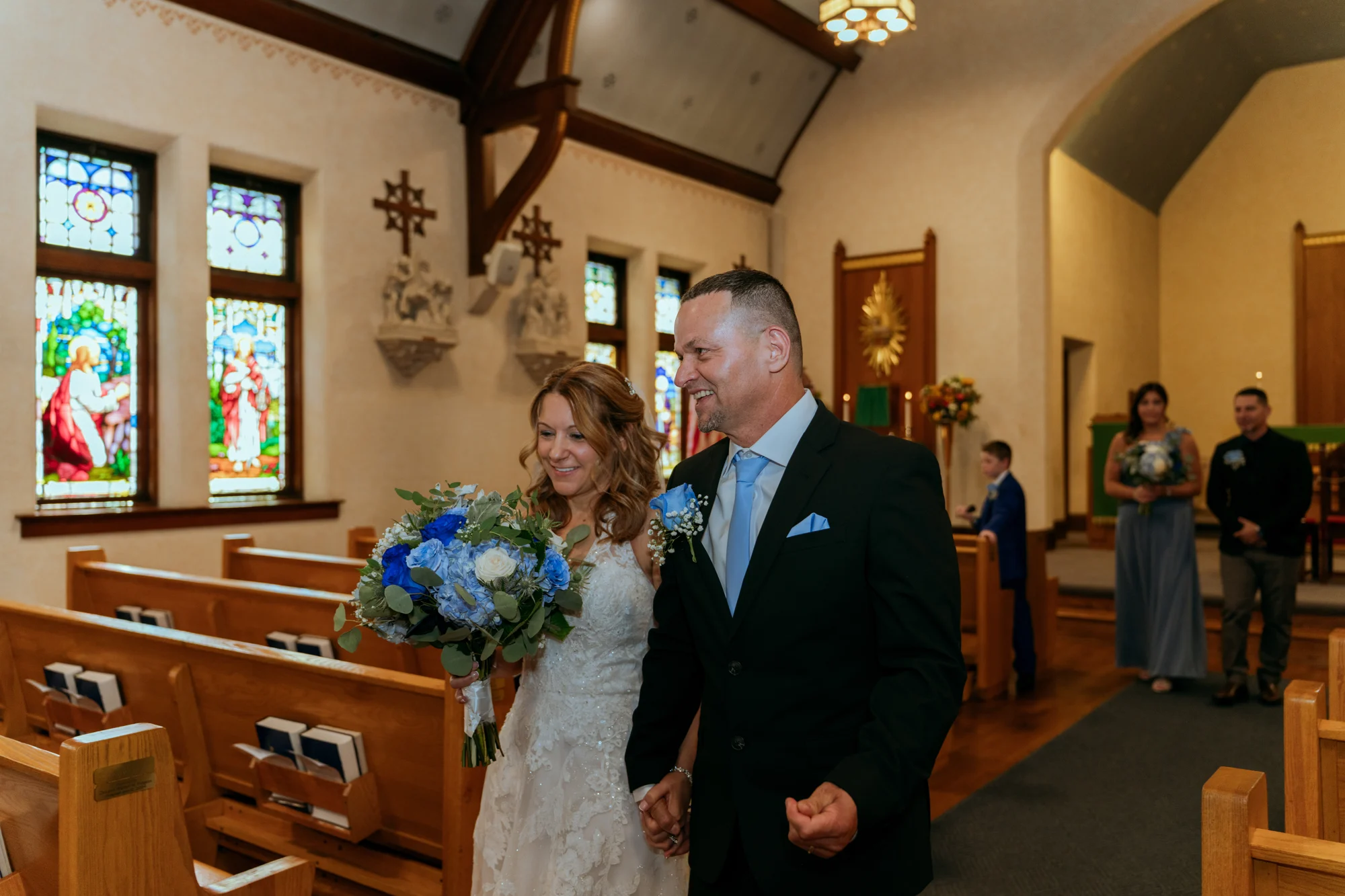 Wedding photographed by Darien Valerin