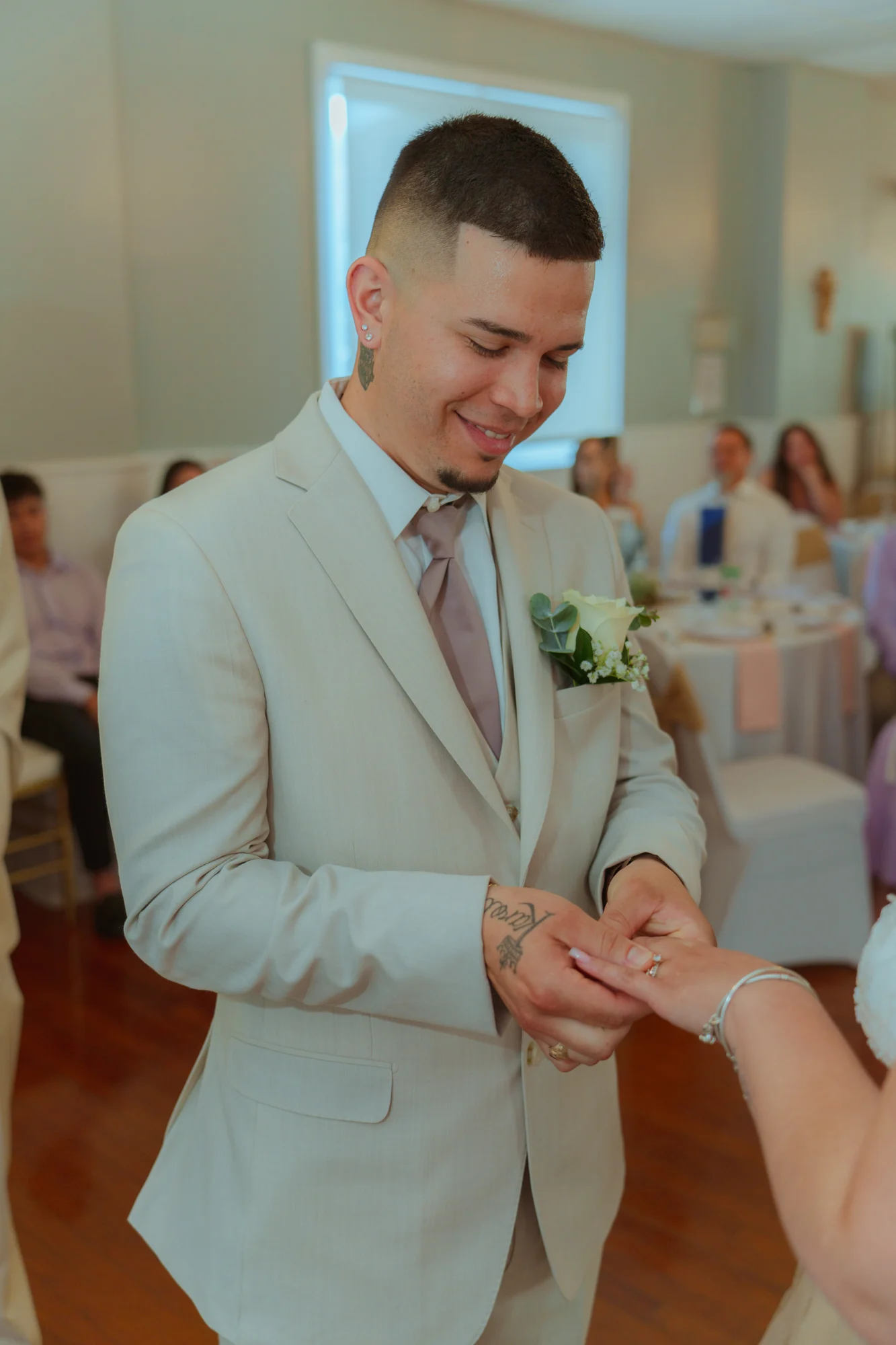 Wedding photographed by Darien Valerin
