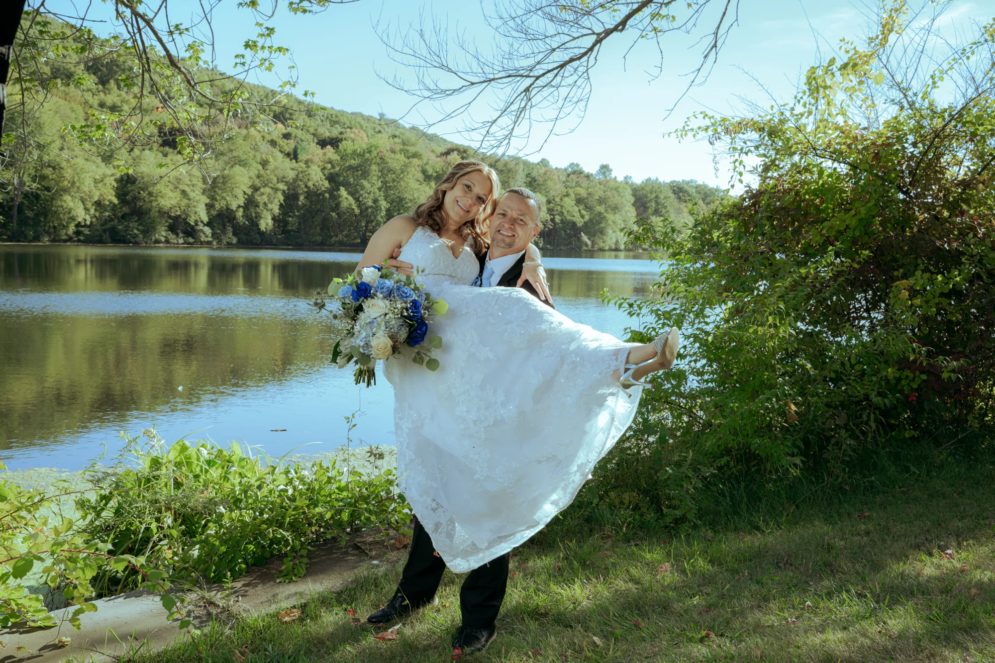 Wedding photographed by Darien Valerin