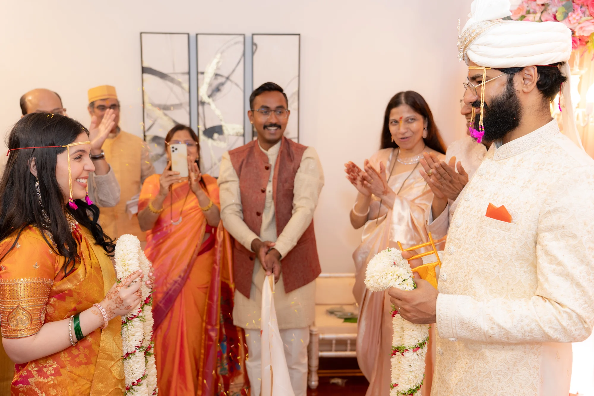 Wedding photographed by Darien Valerin