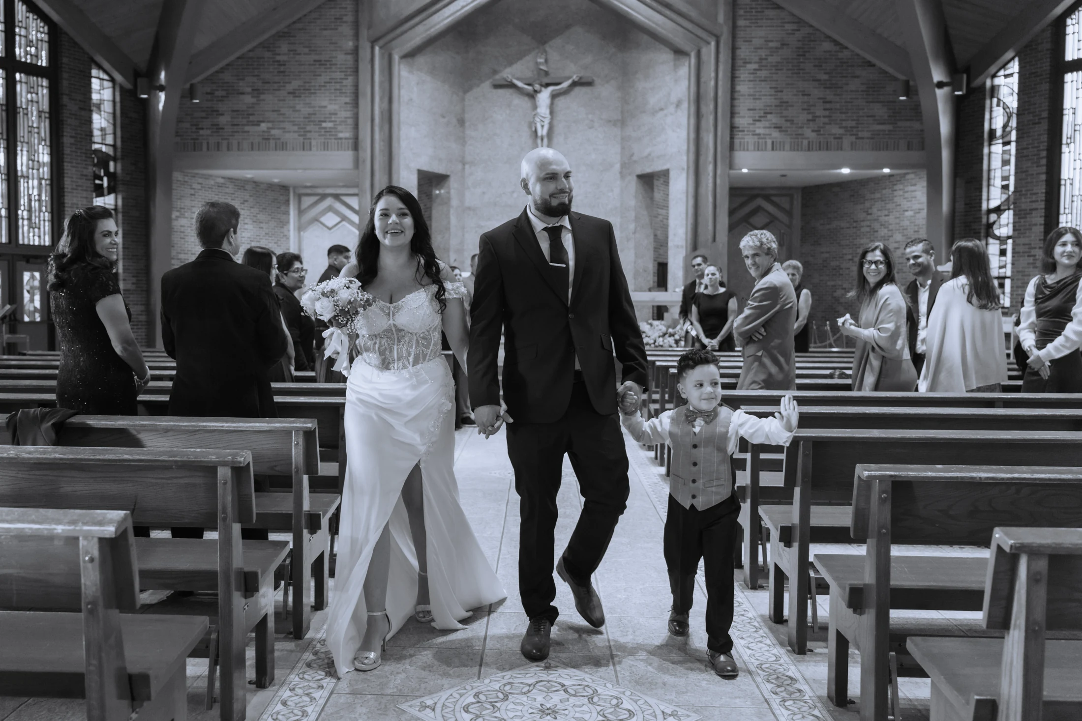Wedding photographed by Darien Valerin