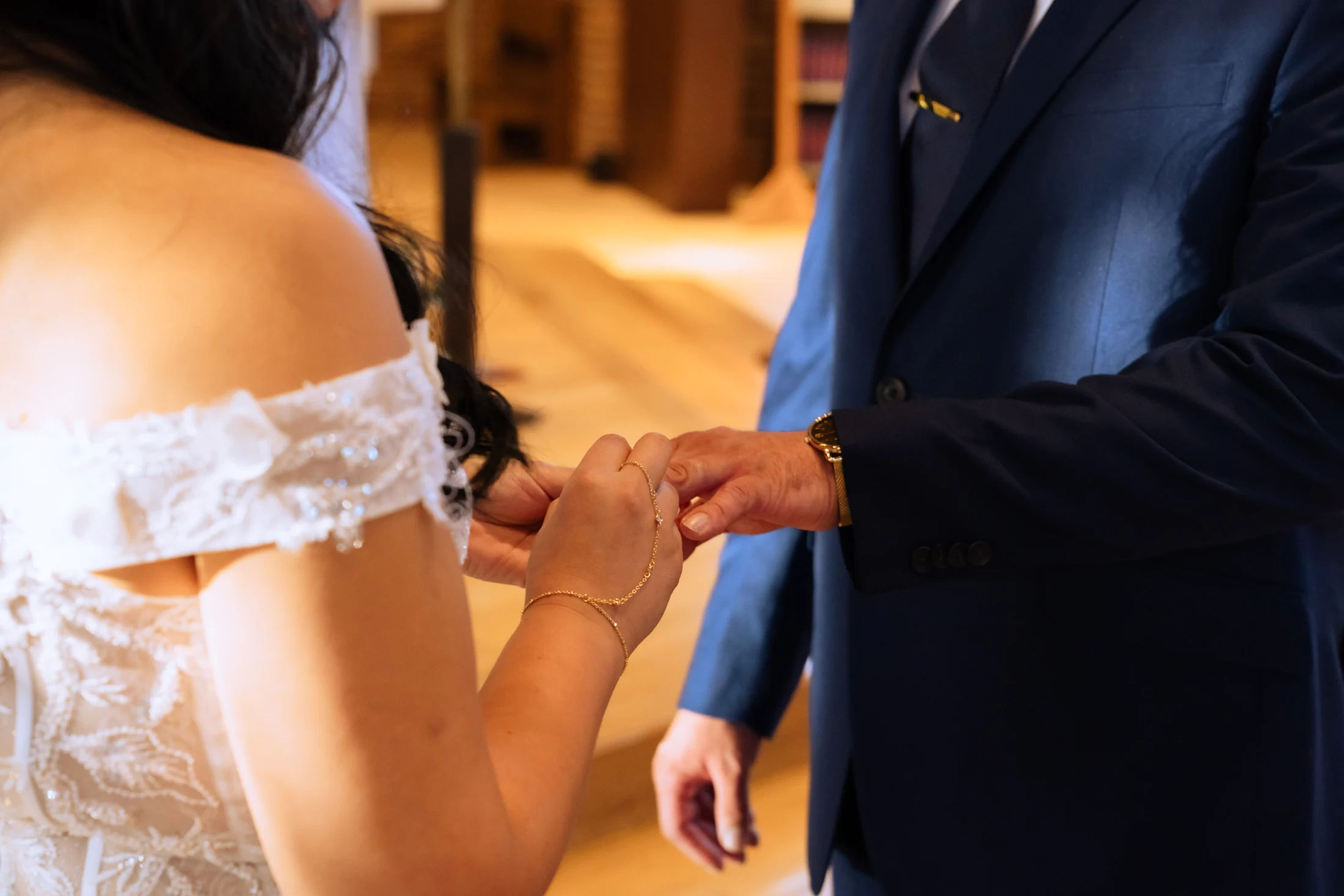 Wedding photographed by Darien Valerin