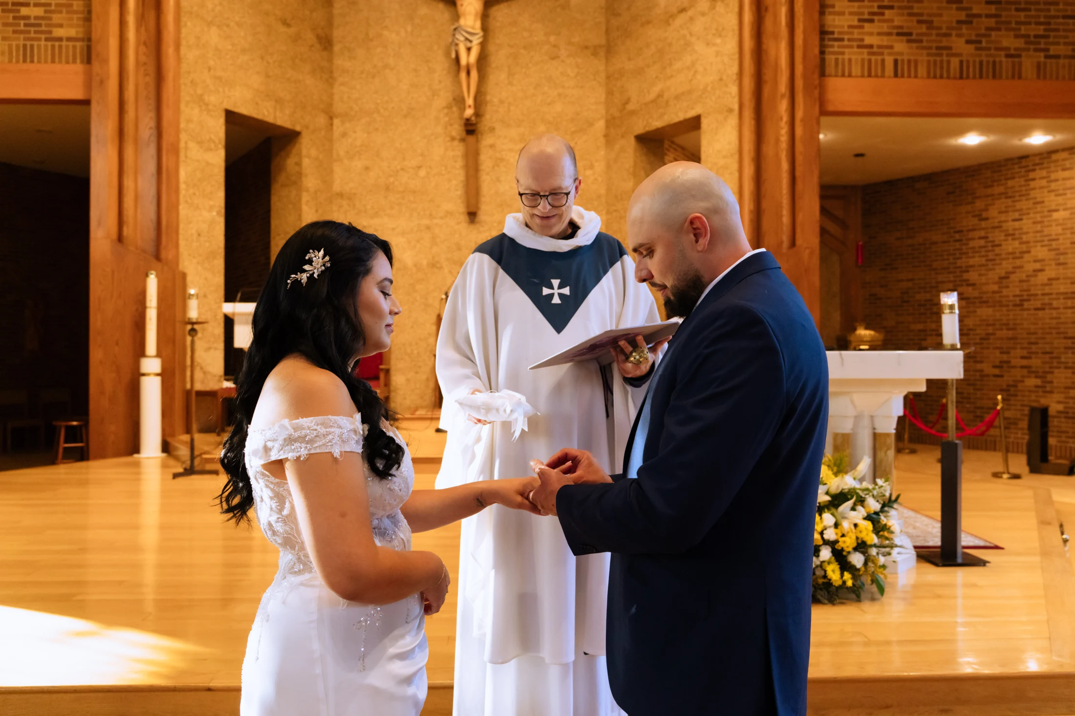 Wedding photographed by Darien Valerin